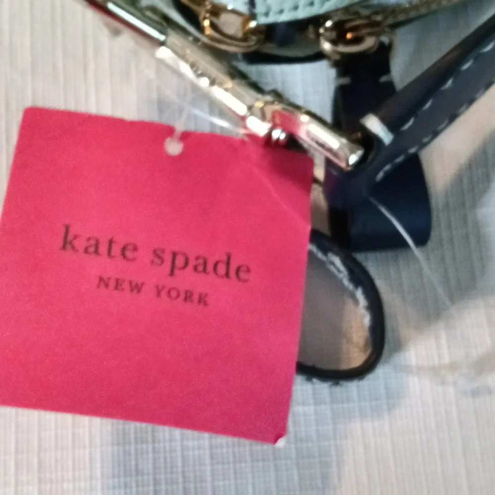 Kate Spade Anyday Crossbody Blue Green Leather Purse NWT